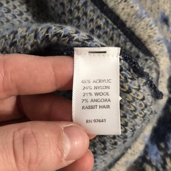 {J.Jill} Angora Fleece Full Zip Sweater Jacket - Picture 11 of 11